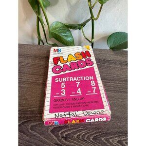 Vintage Milton Bradley Flash Cards